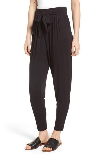 Women's Bp. Knit Harem Pants - Black