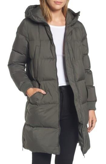 Women's Bernardo Quilted Down Jacket - Blue