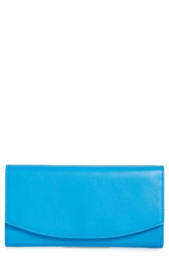 Women's Skagen Leather Wallet - Blue