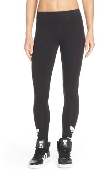 Women's Adidas Originals Logo Leggings - Black