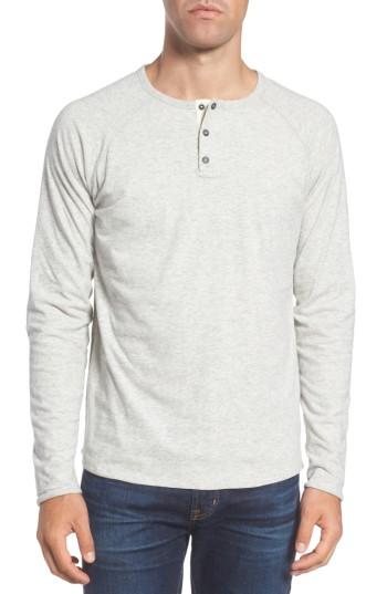 Men's Jeremiah Utley Reversible Henley, Size - Beige