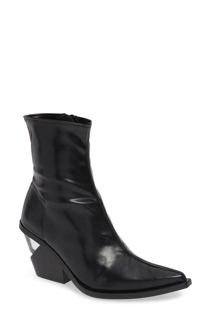 Women's Jeffrey Campbell Walton-3 Bootie .5 M - Black