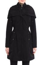 Women's Laundry By Shelli Segal Pillow Collar Raincoat
