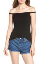 Women's Project Social T Mari Off The Shoulder Tank - Black