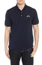 Men's Cutter & Buck Los Angeles Chargers - Advantage Fit Drytec Polo