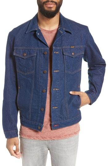 Men's Vans X Wrangler Denim Jacket - Blue