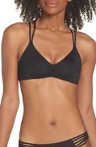 Women's Patagonia Seaglass Reversible Bikini Top - Black
