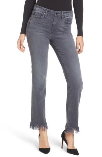 Women's Good American Good Straight Crop Straight Leg Jeans