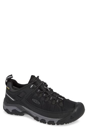 Men's Keen Targhee Exp Waterproof Hiking Shoe M - Black