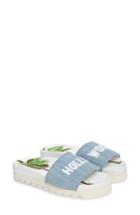 Women's Joshua Sanders Slide Sandal .5us / 41eu - Blue