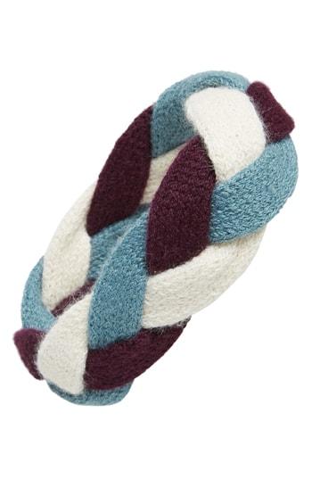 Lamini Ann Braided Alpaca Headband, Size - Blue