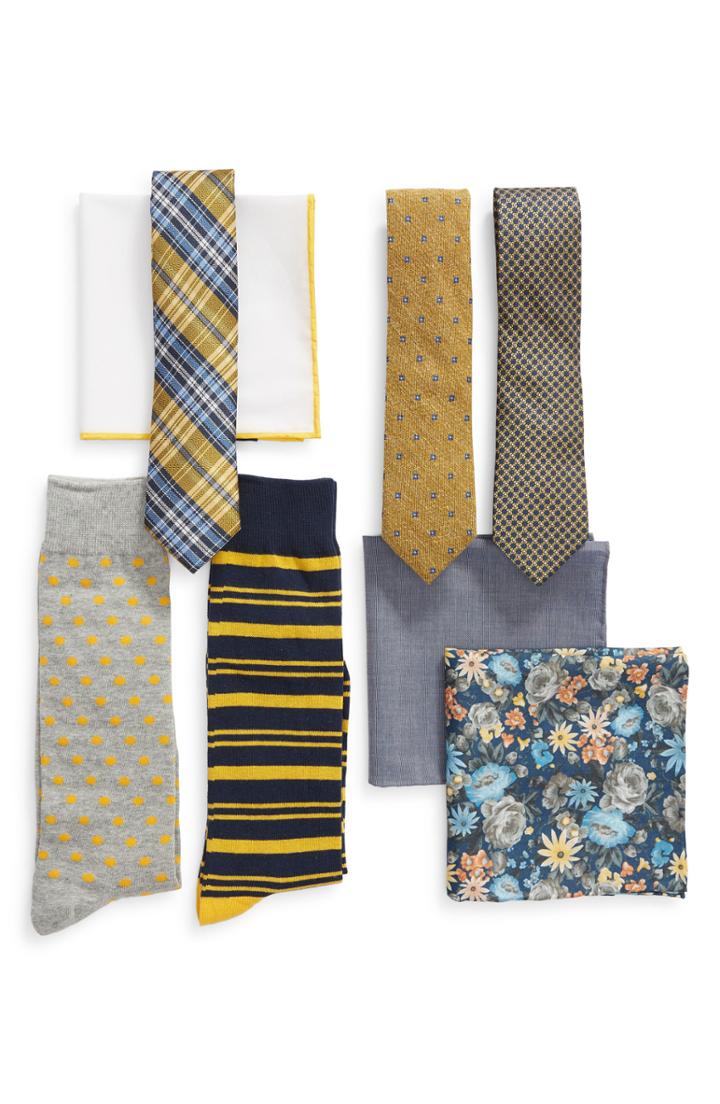 Men's The Tie Bar Large Yellow Style Box, Size - Yellow
