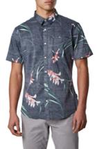 Men's 7 Diamonds Inner Bloom Trim Fit Stretch Sport Shirt - Blue
