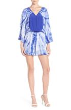 Women's Fraiche By J Tie Dye Crepe Romper