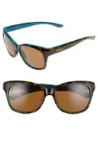 Women's Smith Feature Chromapop 54mm Polarized Sunglasses - Tortoise Marine