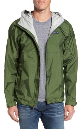 Men's Patagonia 'torrentshell' Packable Rain Jacket - Green
