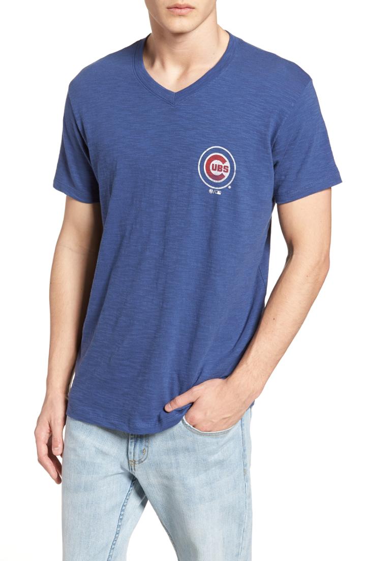 Men's '47 Mlb Grit Scrum Chicago Cubs T-shirt