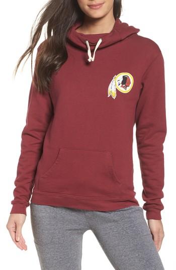 Women's Junk Food Nfl Washington Dc Sunday Hoodie, Size - Red