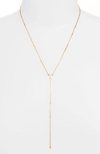 Women's Rebecca Minkoff Ellie Triangle Y-shape Necklace