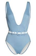 Women's Solid & Striped The Victoria One-piece Swimsuit - Blue