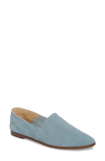 Women's Splendid Babette Almond Toe Flat M - Blue