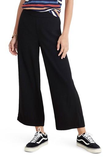 Women's Madewell Raymond Pull-on Pants - Black