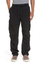 Men's James Perse Contrast Waist Cargo Pants (m) - Black