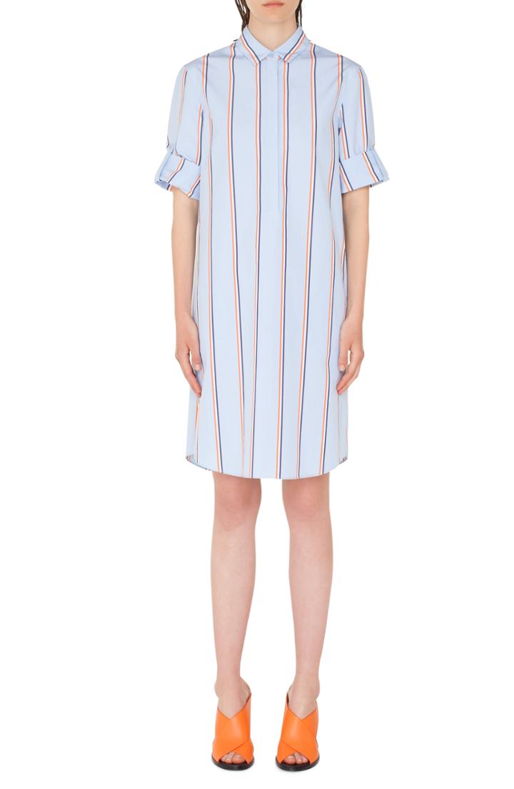 Women's Cece Flutter Sleeve Crepe Shift Dress - Ivory