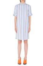 Women's Cece Flutter Sleeve Crepe Shift Dress - Ivory