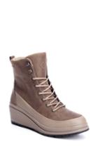 Women's The Original Muck Boot Company Liberty Waterproof Wedge Boot M - Beige
