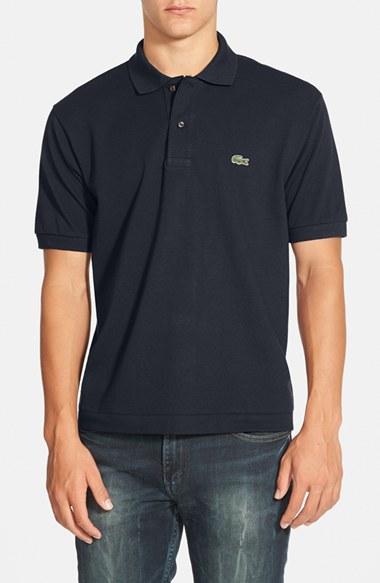 Men's Lacoste 'l1212' Pique Polo (s) - Blue