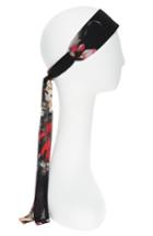 Tasha Floral Headscarf, Size - White