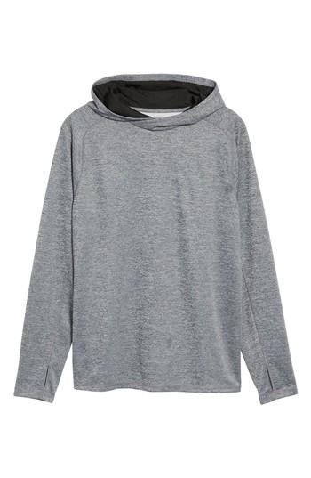 Men's Zella Lightweight Pullover Hoodie, Size - Grey