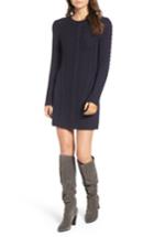 Women's Treasure & Bond X Something Navy Sweater Dress, Size - Blue