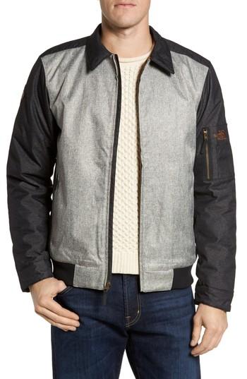 Men's The North Face Barstol Aviator Jacket, Size - Grey