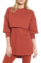 Women's Ivy Park Hybrid Sweatshirt - Red
