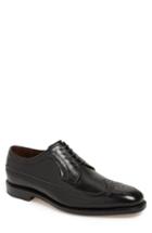 Men's Allen Edmonds Grandview Longwing Derby .5 D - Black