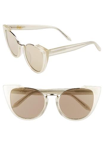 Women's Vow London Eve 51mm Cat Eye Sunglasses - Gold