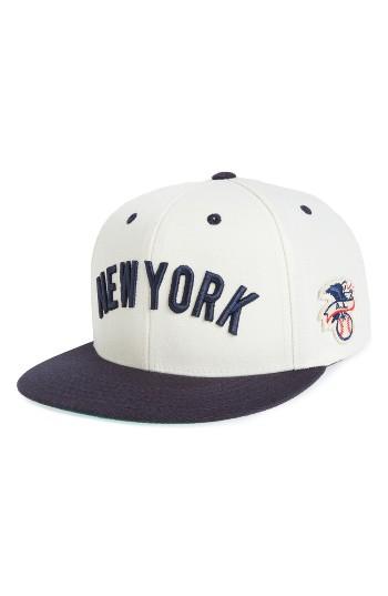 Men's American Needle United Mlb Snapback Baseball Cap - White
