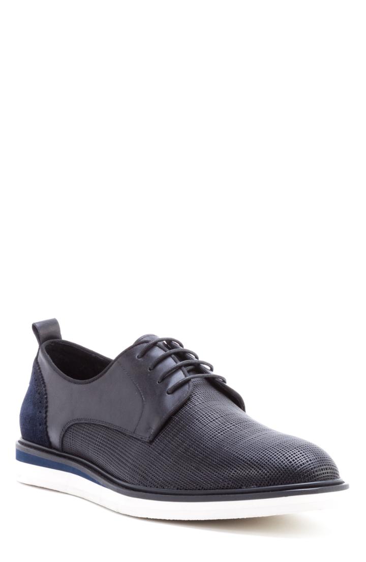 Men's Zanzara Stem Textured Plain Toe Derby