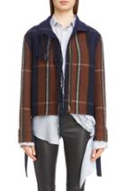 Women's Liverpool Stretch Cotton Moto Jacket - White