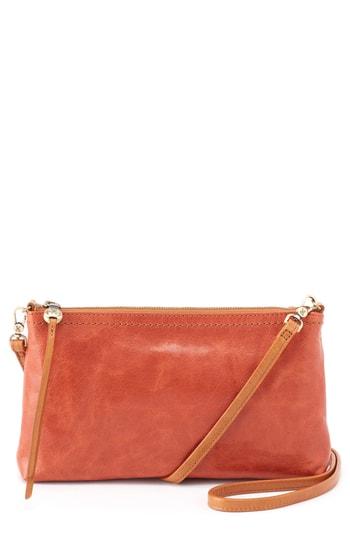 Hobo Darcy Leather Crossbody Bag - Red