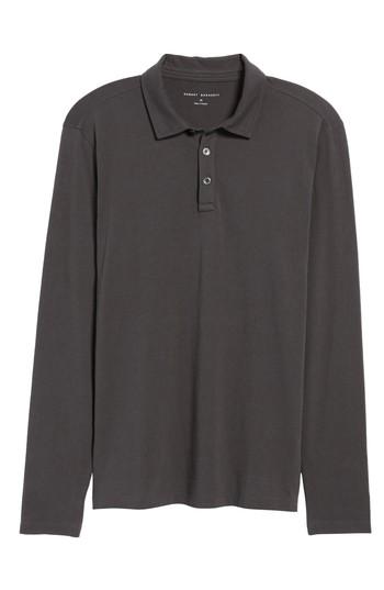 Men's Robert Barakett 'banff' Fit Polo, Size Xx-large - Grey