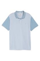 Men's Original Penguin Jacquard Knit Polo, Size - Blue