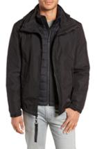 Men's Cole Haan 3-in-1 Rain Jacket, Size - Black