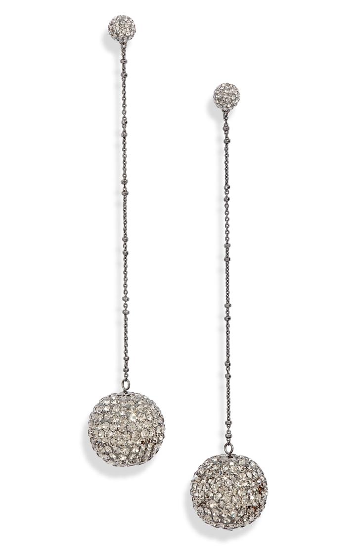 Women's Kate Spade New York Razzle Dazzle Linear Statement Earrings