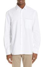 Men's Eidos Trim Fit Oxford Sport Shirt - White