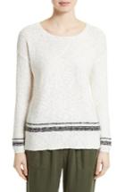 Women's Joie Stripe Cotton Blend Sweater