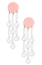 Women's Melody Ehsani Crystal Curtain Statement Earrings