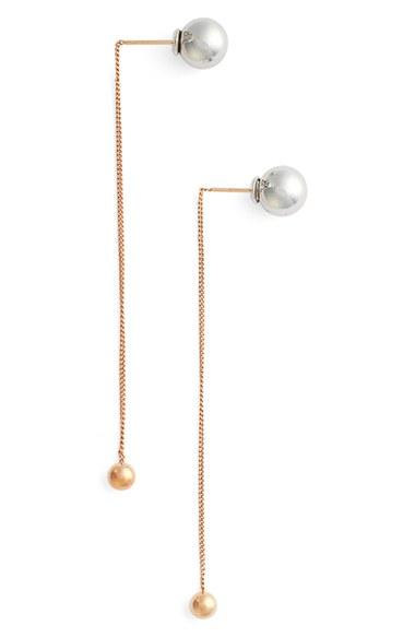 Women's Vita Fede O'hara Two Tone Threader Earrings